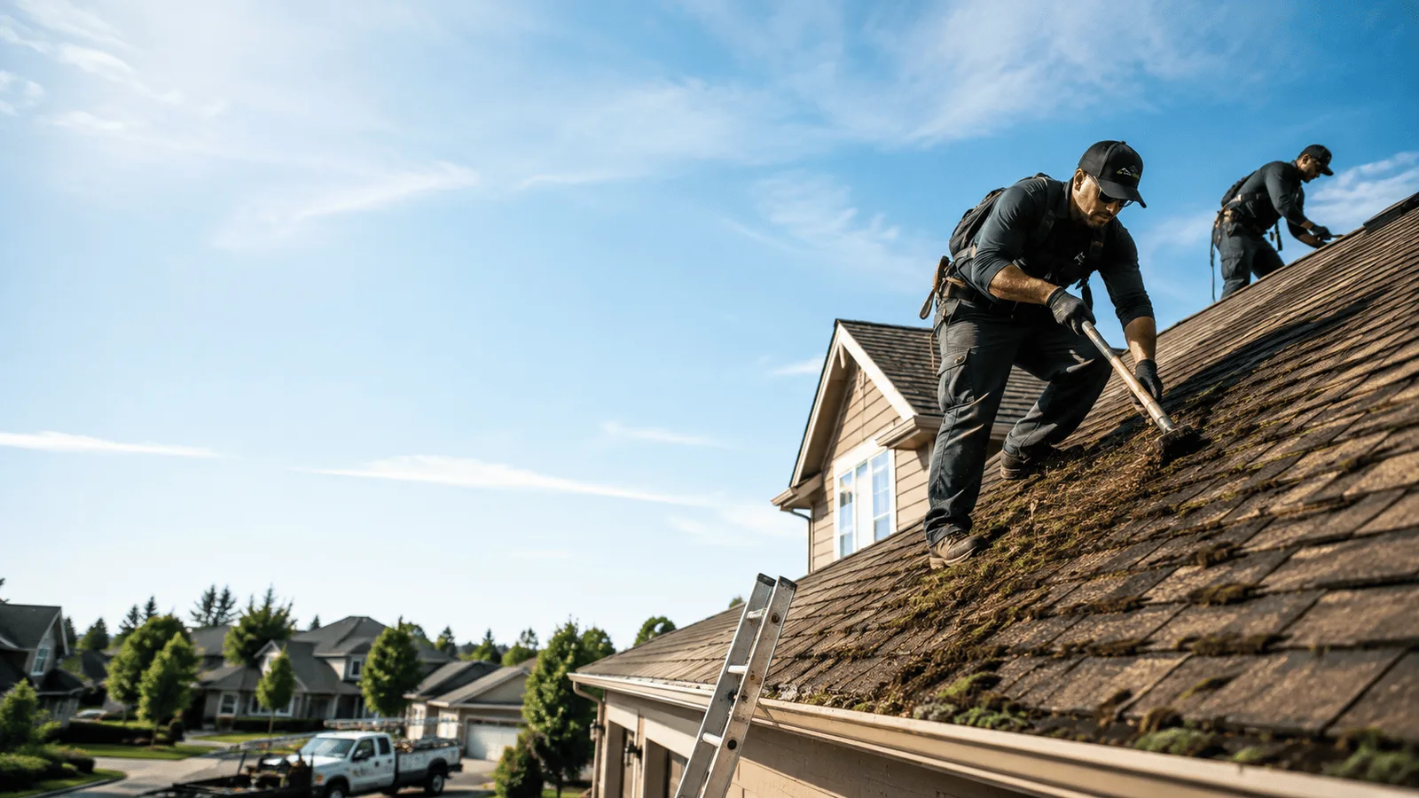 Roof Moss Removal in Easton, TX near me